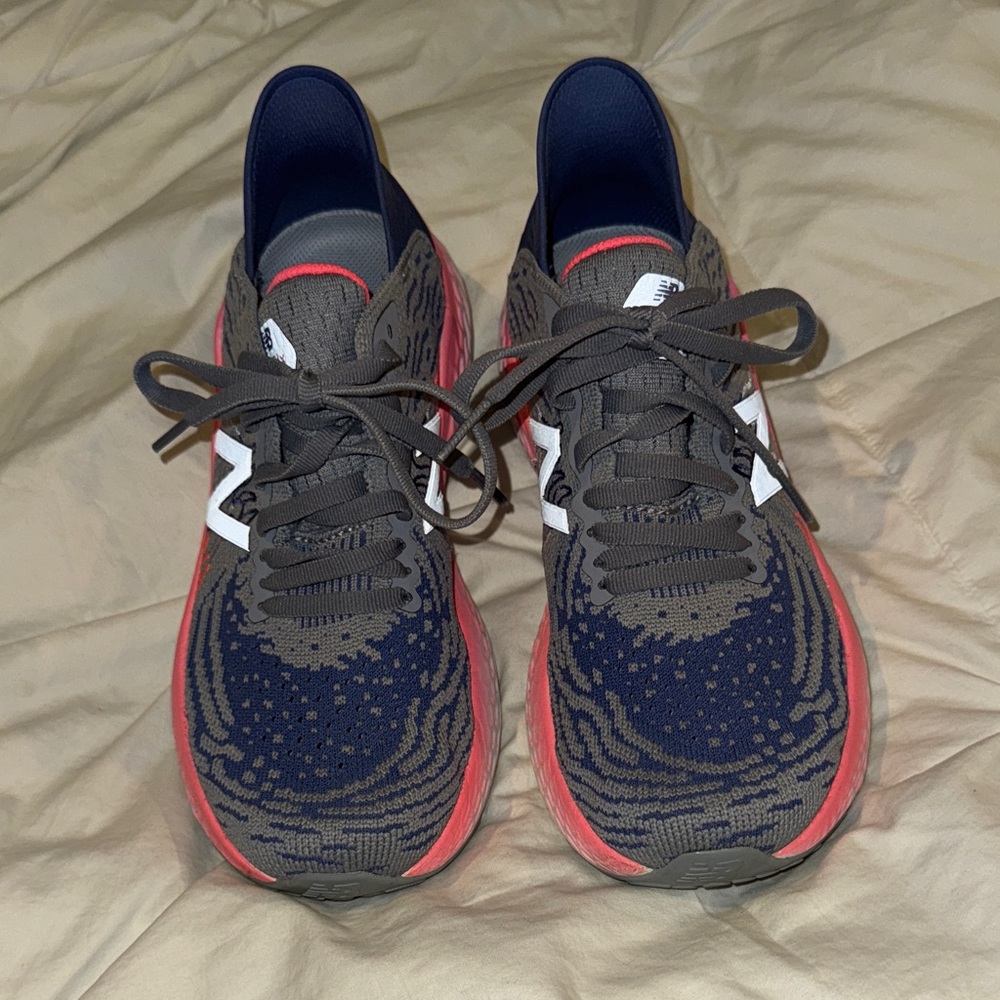New Balance Women’s Navy and Coral Athletic Shoes